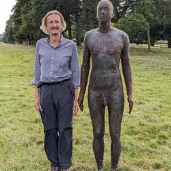 Exhibition; Anthony Gormley "Time Horizon"