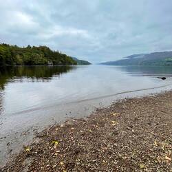 The banks of Loch Ness