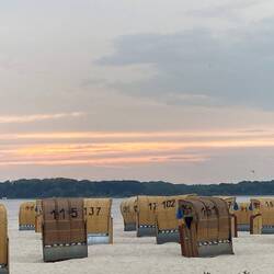 Die Sonne geht schlafen.