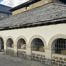 The 12th century Silo de Carlomagno is a crypt for residents & pilgrims who died in the hospital