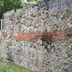 How the Romns built walls