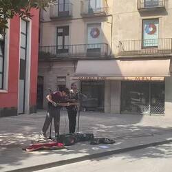 Delighted to finally find some Spanish street music
