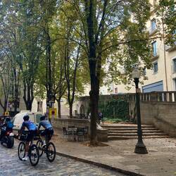 Walking through here I thought I was being attacked - was only acorns falling from the trees