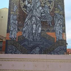 That must have took some time to paint.