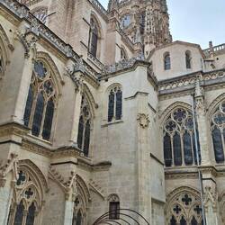 Courtyard within the cathedral grounds