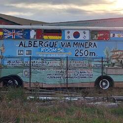 I hope this was an advert not the actual accommodation, but for €5 a room it might be!