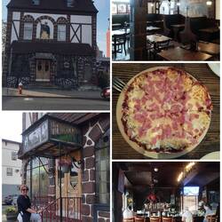 Im Hendrickson's Corner Diner ließen wir es uns gut gehen. 🍕🍻