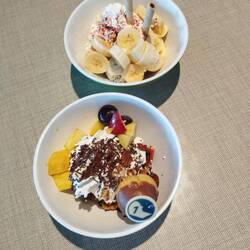 Eis schlemmen.