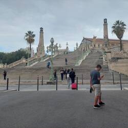Steps to Marseilles Train Station