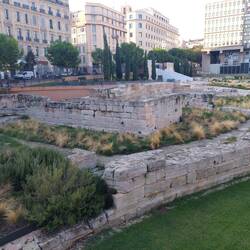 Greek ruins in Marseilles