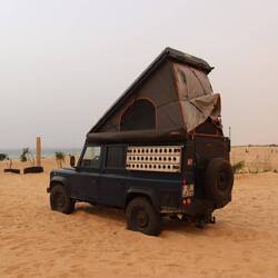 Am Strand angekommen
