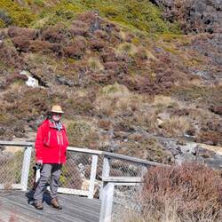Beobachtungsplattform oberhalb der Silica Rapids