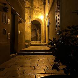 Nächtliche Impression aus Sibenik