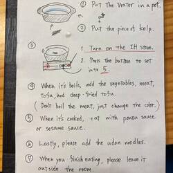 How to cook our own dinner!