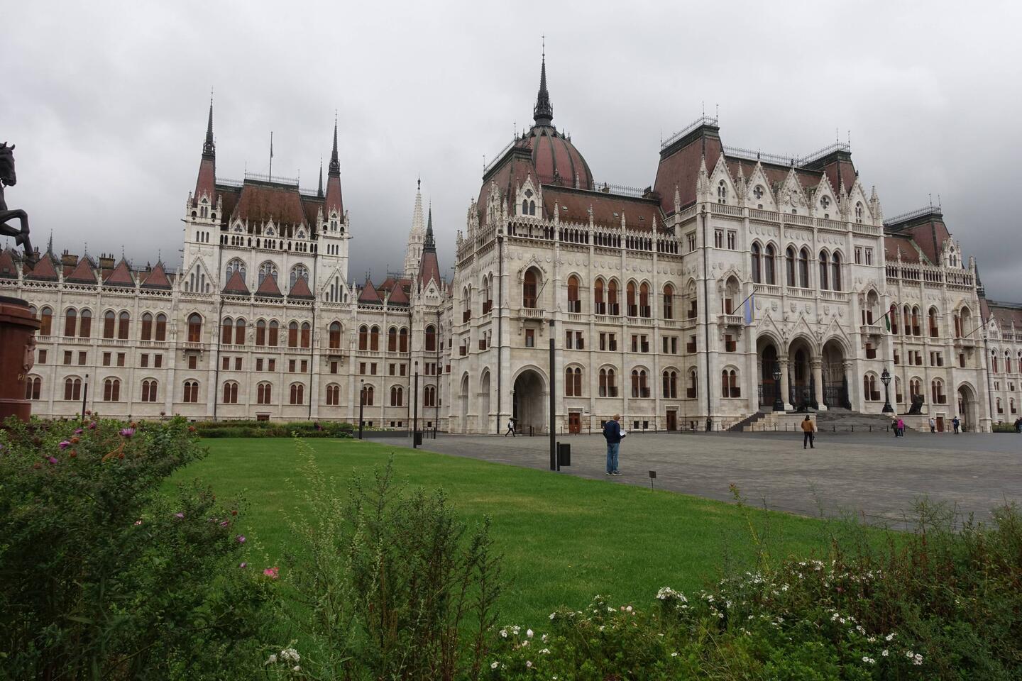 Das Parlamentsgebäude von 1904, das größte Gebäude Ungarns