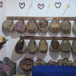 Teemischungen gibt's auch