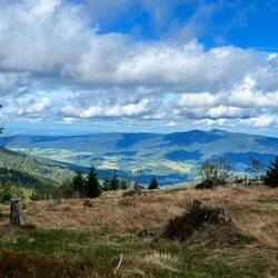Fernsicht auf den Lahmer Winkel