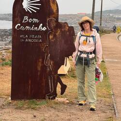 This was saying goodbye to the town the next morning. First rain to come that afternoon . . .