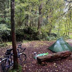 Finally I find somewhere to spend the night