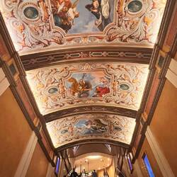 Deckengemälde im Hotel "Venetia"