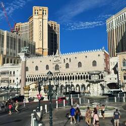 Überblick vom "Venetian"