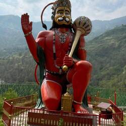 Der Hindu Affe Gott Hanuman