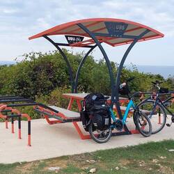 Hier sind wir schon auf dem Weg nach Lun