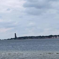 Ein letzter Blick nach Laboe.