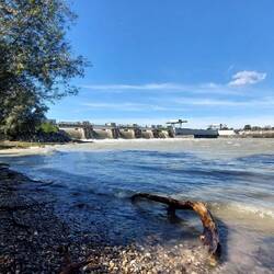 Sehr laut am Kraftwerk Obernberg!