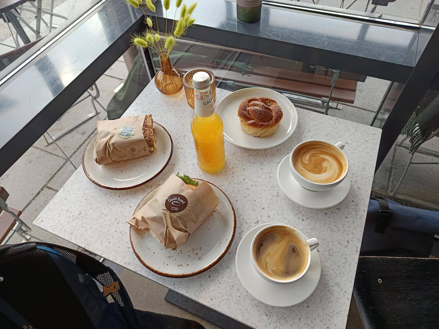 Unser Frühstück - der Preis wird geheim gehalten.