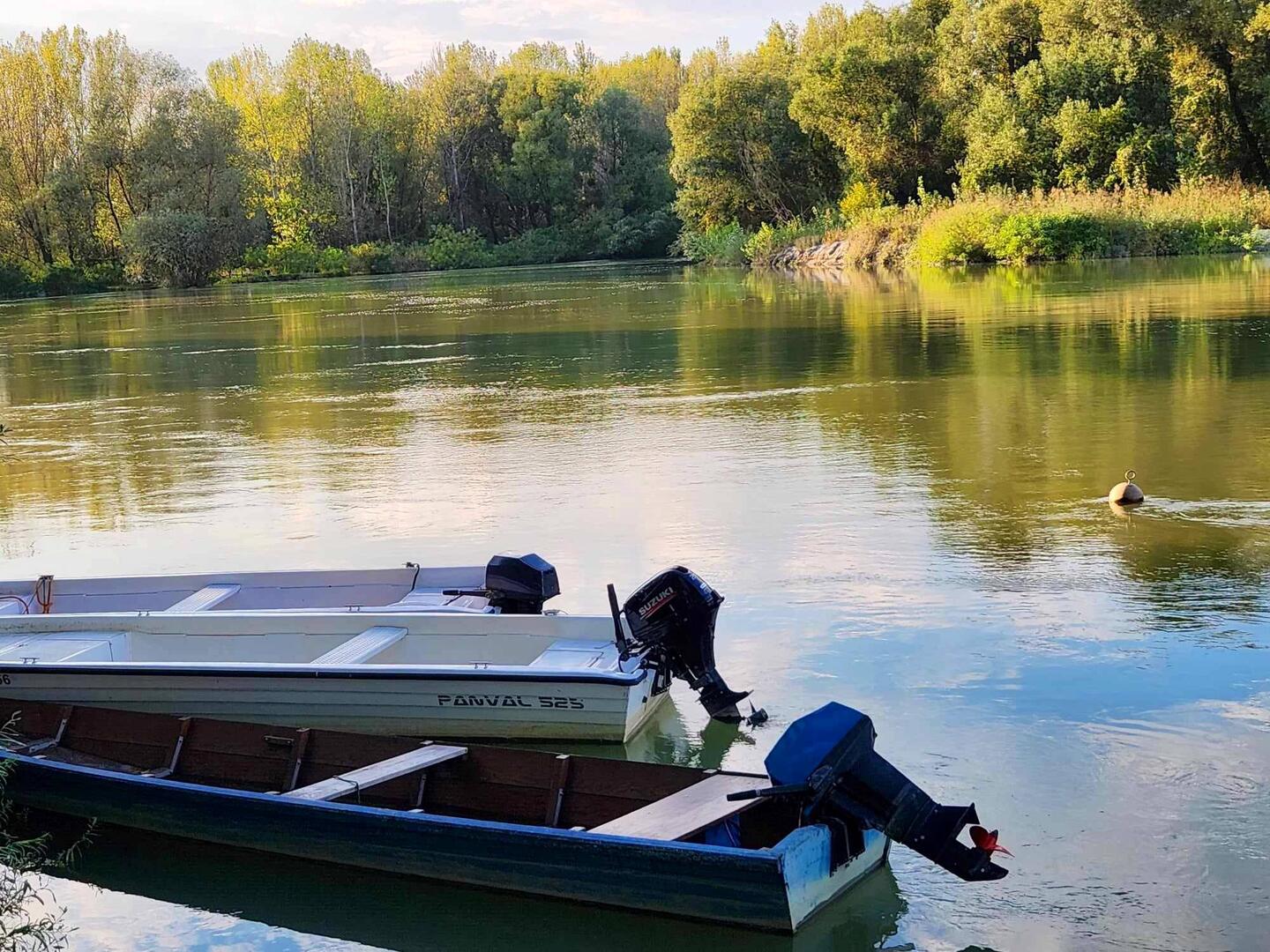 Boats on the Drava