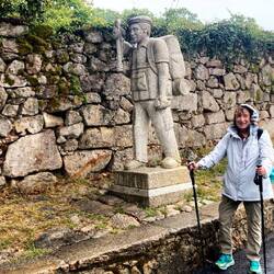 Camino statue