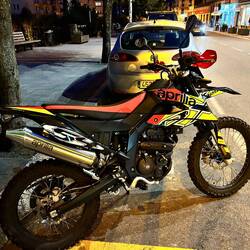 Es gibt noch eine weitere Aprilia in Town 🤓