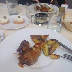 So wurde es serviert