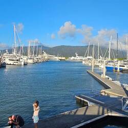 The harbor near our cruise ship was like every other harbor, making you want to get a boat.