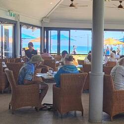 We then had lunch at the local beach bar on Cable Beach.