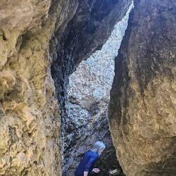 After clearing the rock the rest of the beach was only a mile long.