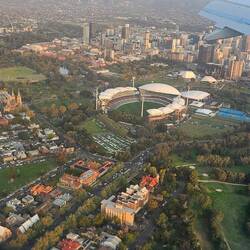 Seeing the stadium we hoped to watch another rugby game, but no luck.