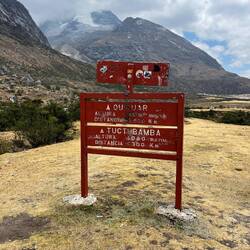 Nur noch 2,5km zum nächsten & höchsten Camp auf knapp 4200m