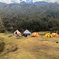 Unser Camp für die erste Nacht