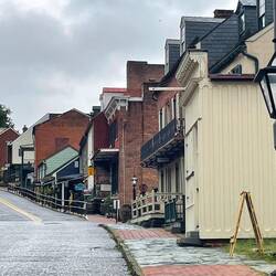 Uliczka w Harpers Ferry