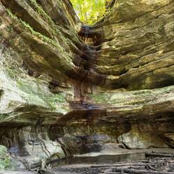 Another canyon. This one with a trickle falls