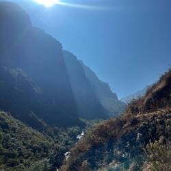 Der Blick nach hinten lohnte sich auch ab und an 😉