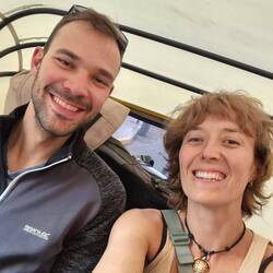 Tuktukfahrt mit unserem gesamten Gepäck