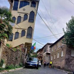 Steil hinauf in die Altstadt