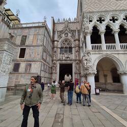 Die Verbindung zwischen dem Dogenpalast und dem San Marco Dom