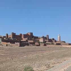 Typischer kleiner Ort