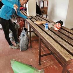 Da haben sie uns doch tatsächlich die Linsen an der Grenze weggenommen