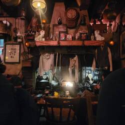 O'Connors pub in Salthill. The fire was wonderful.