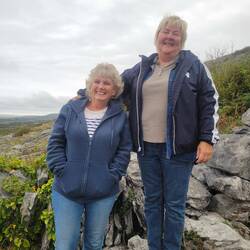 I'm always the short one.